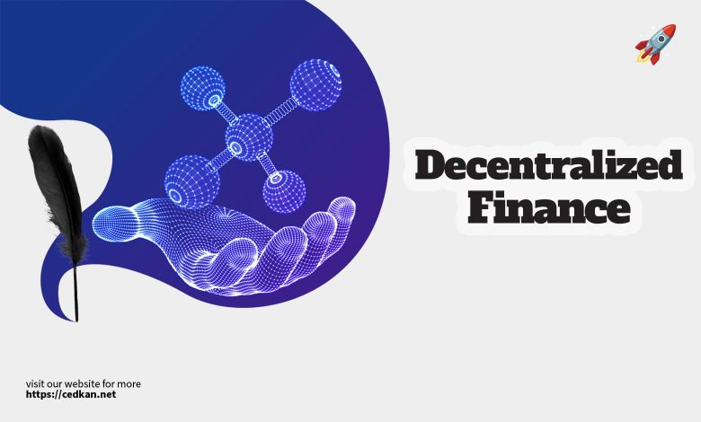 An image explaining what decentralized finance is