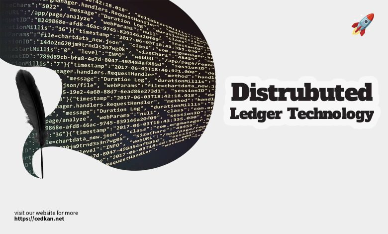 An image explaining distributed ledger technology